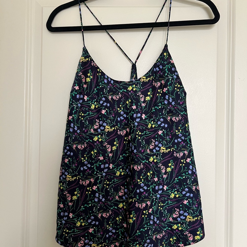 Victoria's Secret Blue Sleeveless Backless Camisole